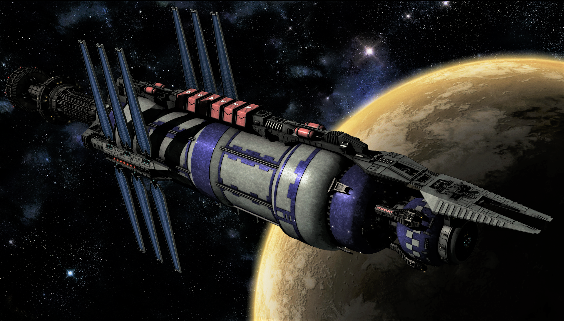 The Babylon 5 station